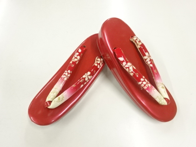JAPANESE KIMONO / JAPANESE-STYLE ZORI (SIZE M)